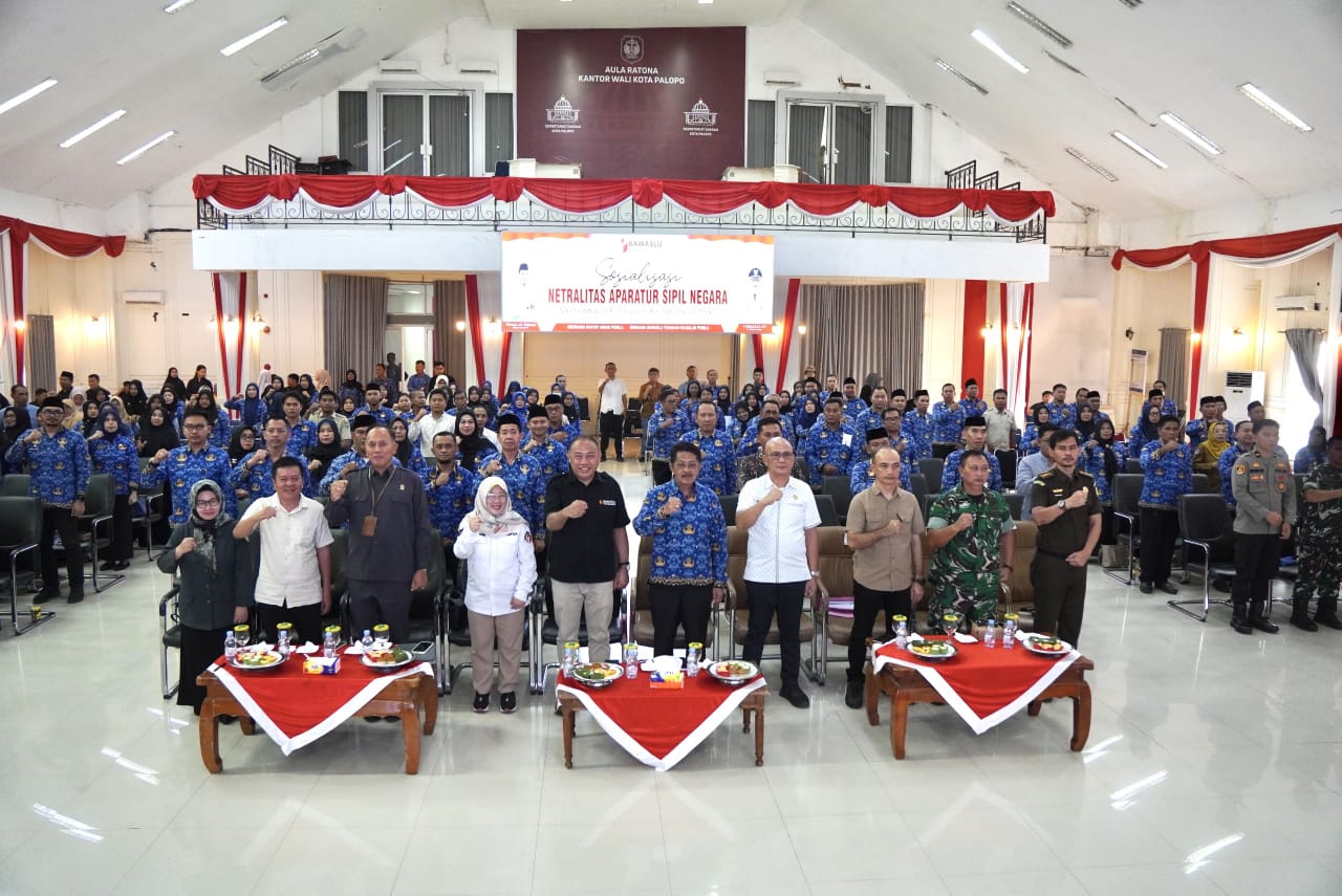 Jelang PSU, Pj. Sekda Palopo Tekankan Netralitas ASN dalam Sosialisasi Bersama Bawaslu