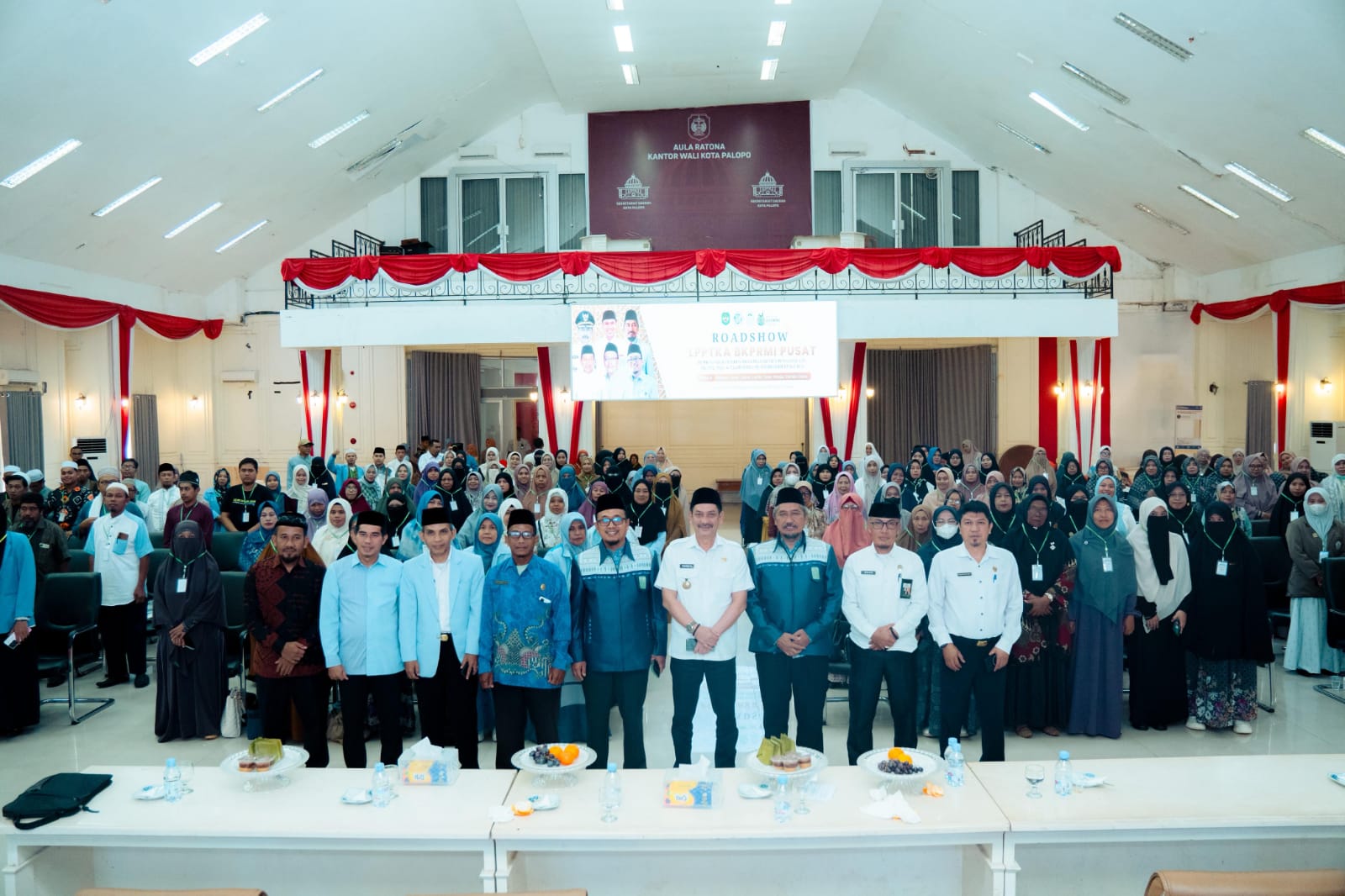 Pj. Wali Kota Palopo Buka Roadshow LPPTKA BKPRMI Pusat Zona 4