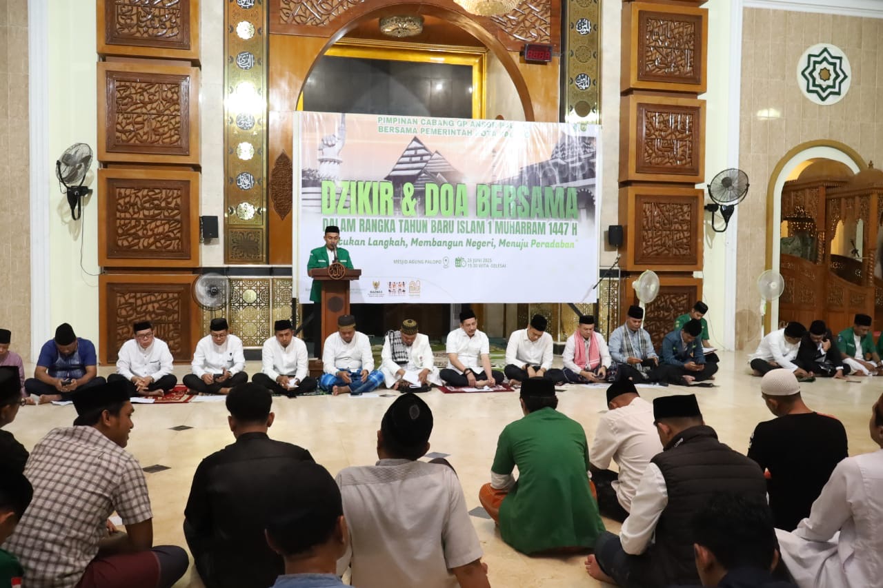 Refleksi Tahun Baru Islam, GP Ansor dan Pemkot Palopo Gelar Dzikir Akbar 1 Muharram