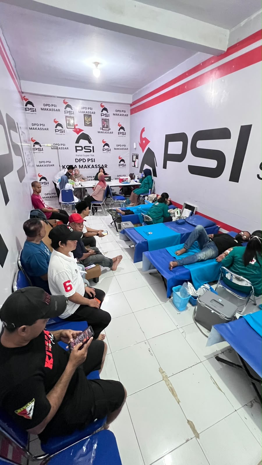 Donor Darah Peringati HUT ke-81 RI, PSI Makassar Ajak Warga Berbagi untuk Sesama