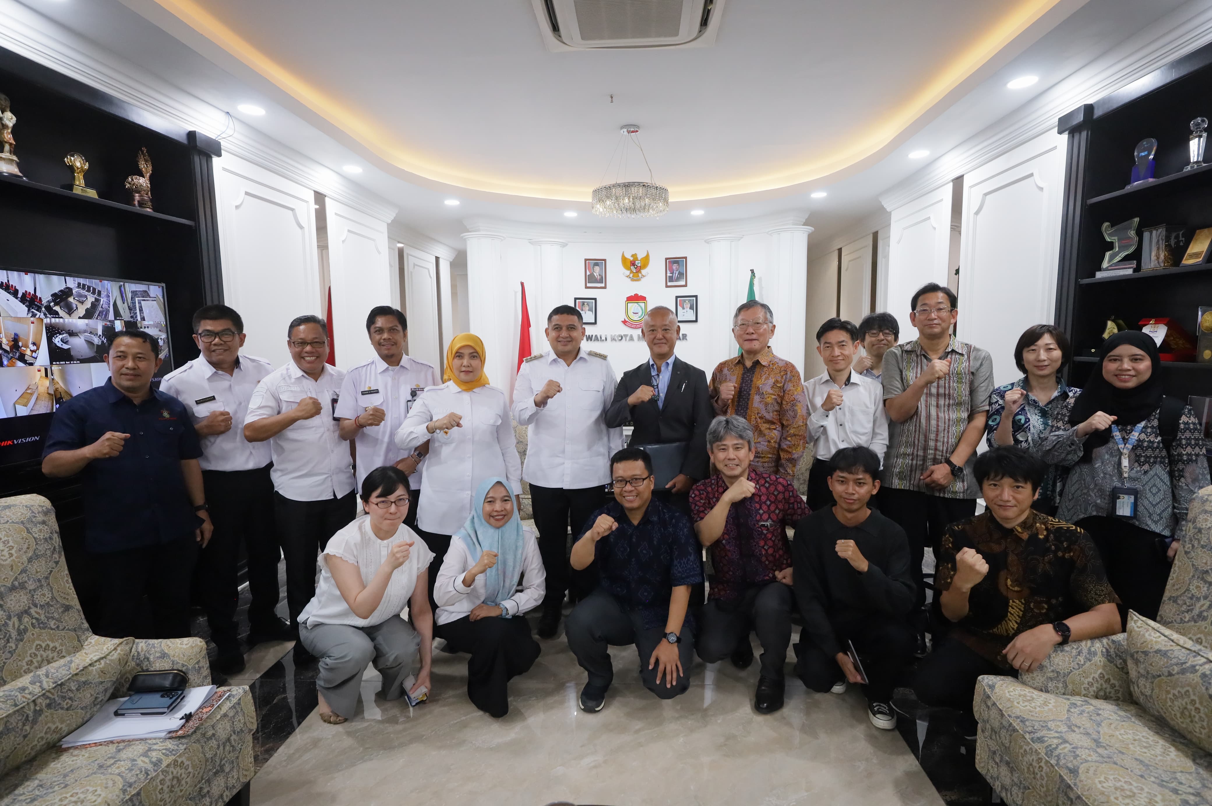 Makassar–Pemerintah Kawasaki Kolaborasi Tekan Kebocoran Air