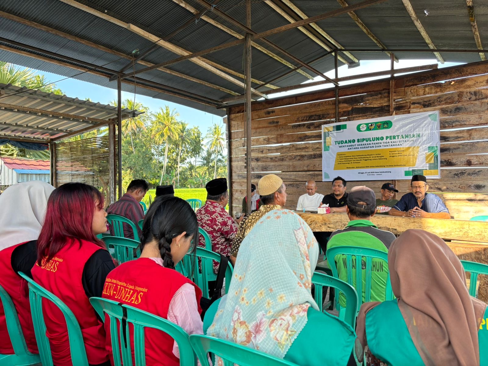 Tudang Sipulung Pertanian Desa Salobukkang Gagas Petani Kuat, Cerdas dan Sehat Menuju IP 300