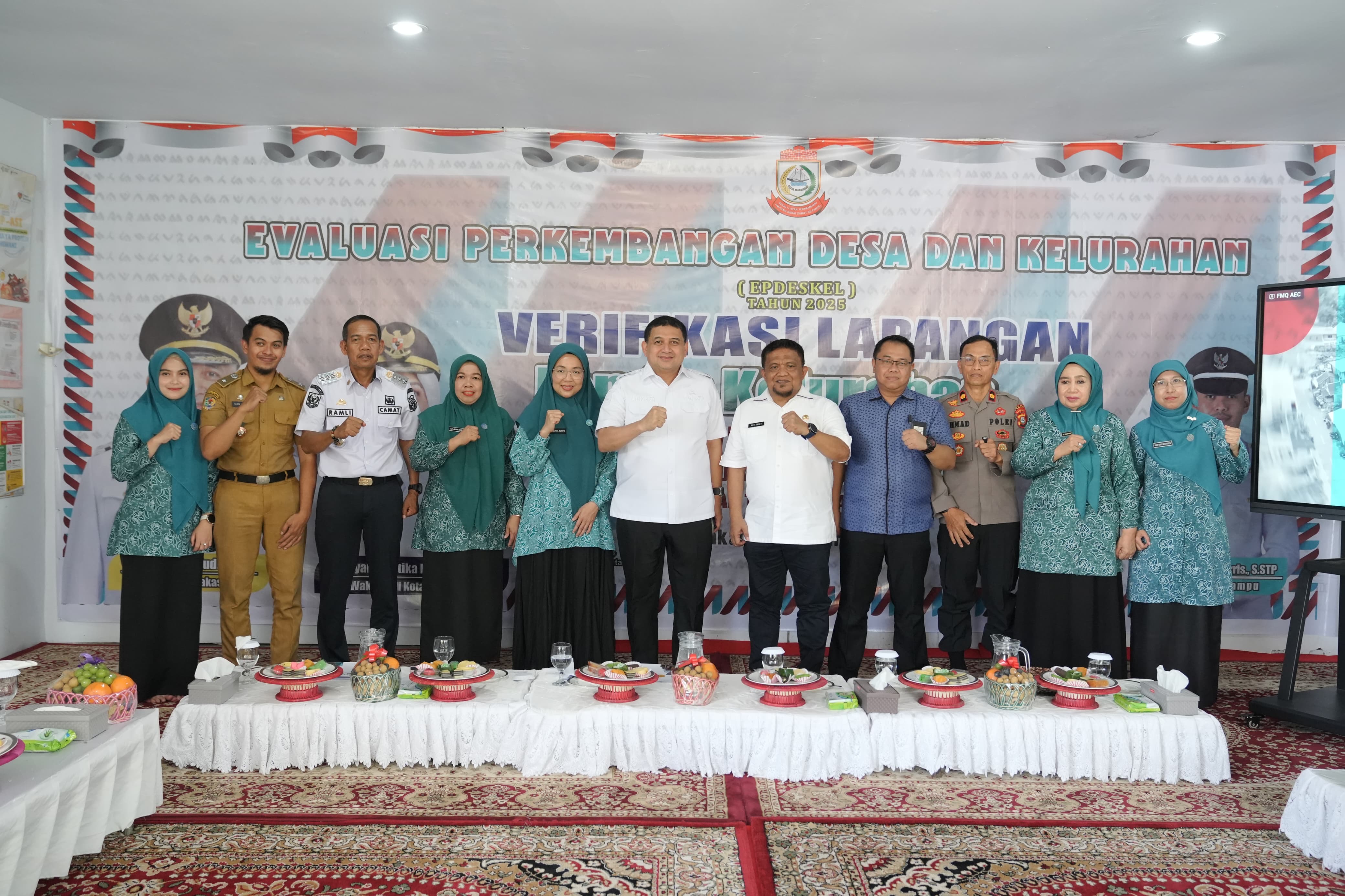 Kelurahan Pannampu Menuju Juara, Wali Kota dan Ketua TP PKK Dampingi Tim Verifikasi Lapangan