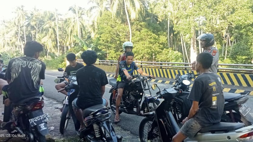 Cegah Balapan Liar dan Aksi Kriminal, Polres Selayar Tingkatkan Patroli di Bulan Puasa