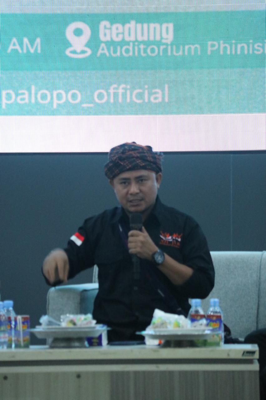 Ketua Aman Bawakan Materi Dalam Kegiatan Mahasiswa UIN Palopo