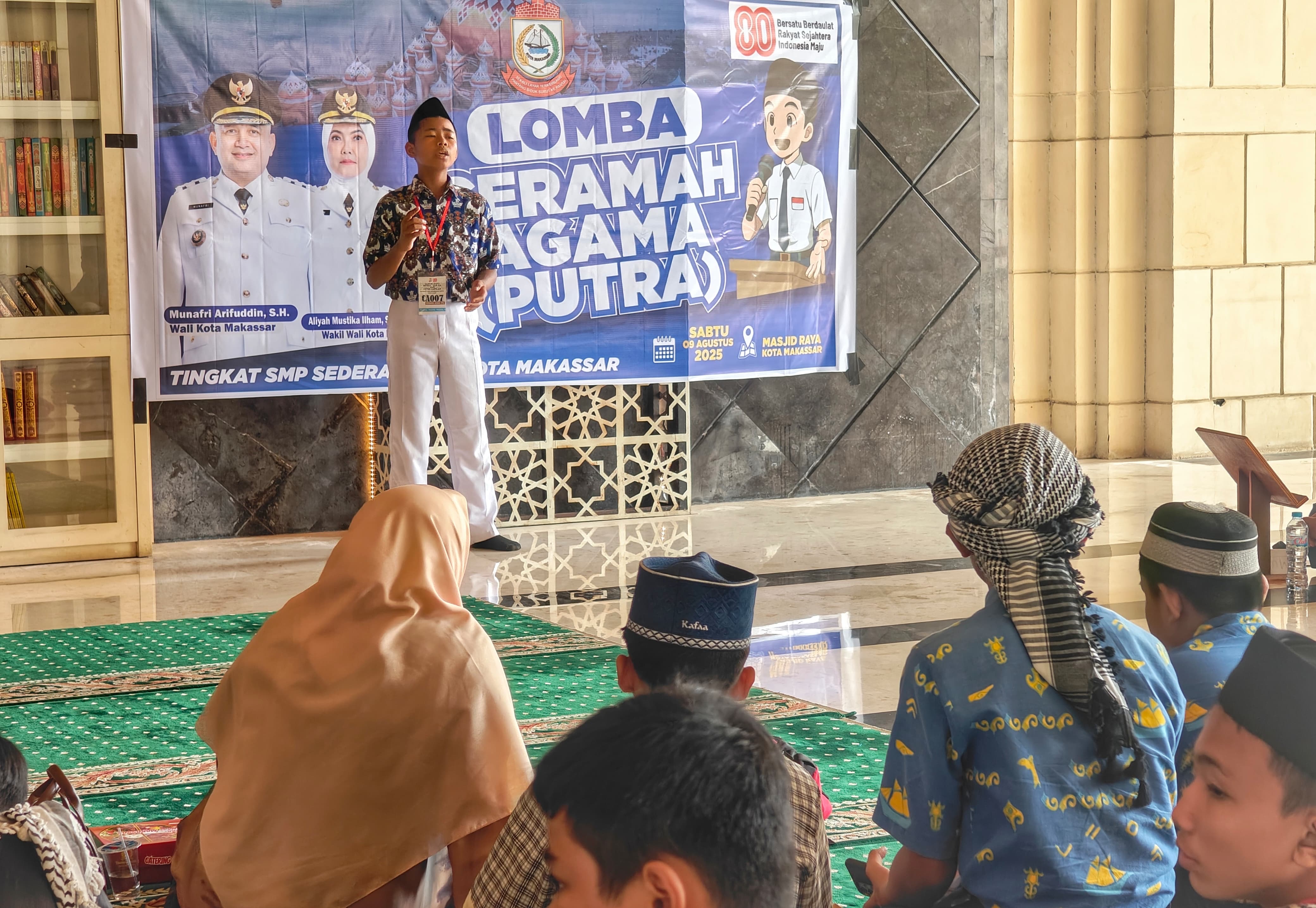 Kolaborasi Kesra dan Dinas Pendidikan Makassar Gelar Expo Hifdzi Qur’an untuk Pelajar SMP