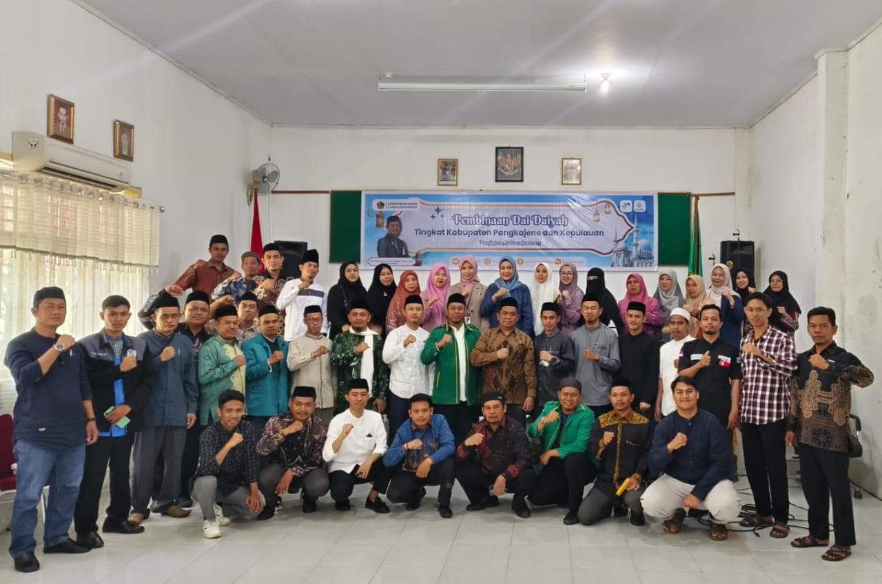 Kemenag Pangkep Gelar Pelatihan Da'i-Da'iyah, Sahabat Da'i Pangkep Utus Ustadz MAY