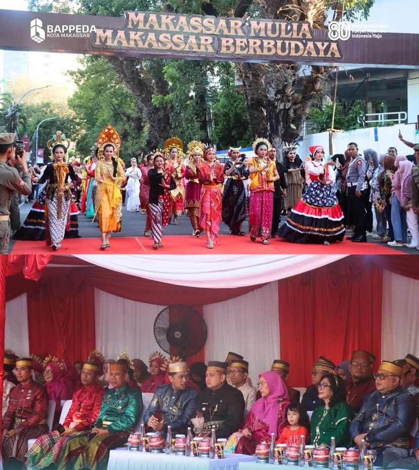 Kepala Bappeda Turut Hadir Festival Bulan Budaya Kota Makassar 2025
