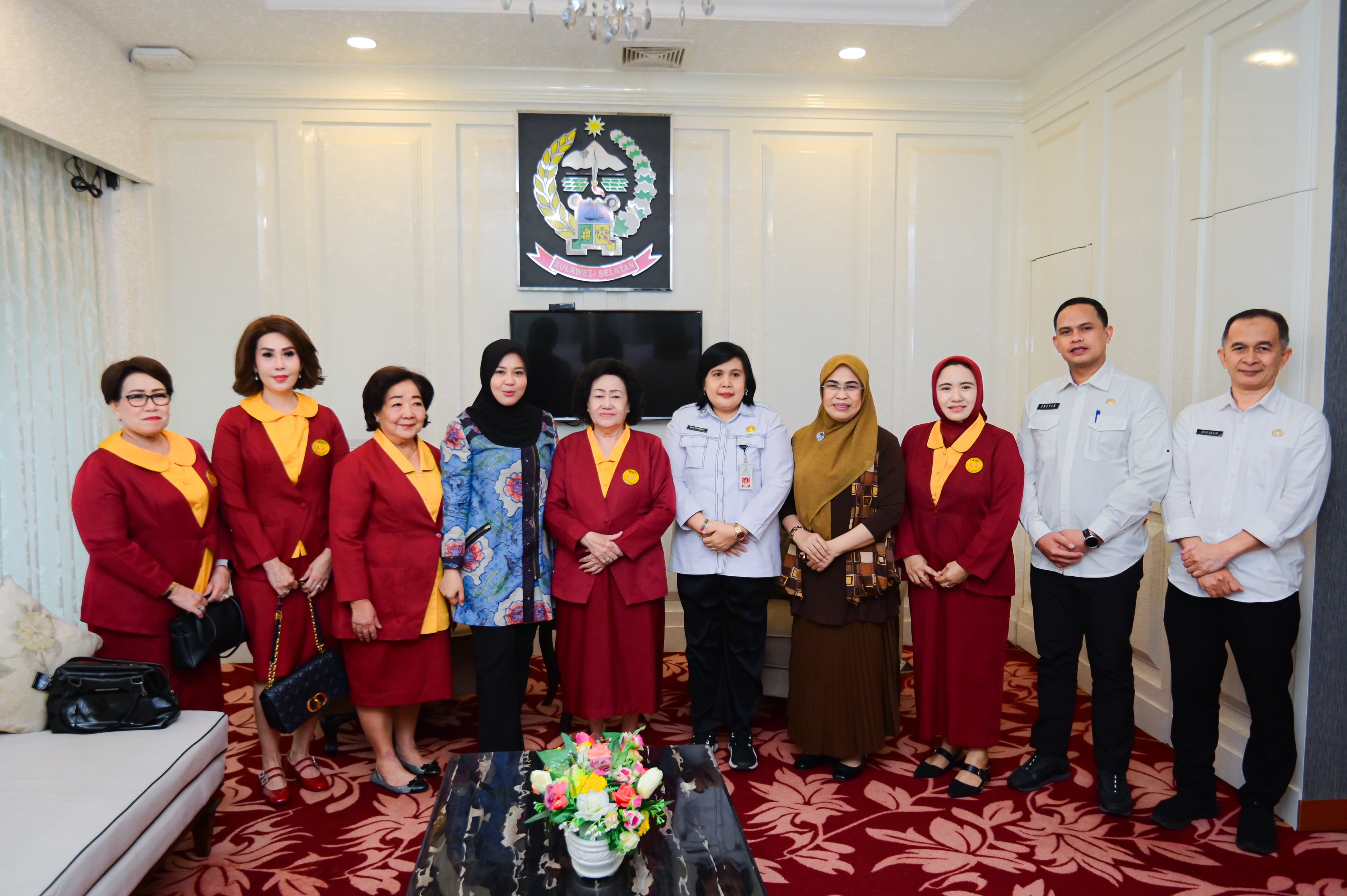Terima Kunjungan IWATI, Wagub Sulsel Dorong Peningkatan Partisipasi Perempuan di Kegiatan Sosial
