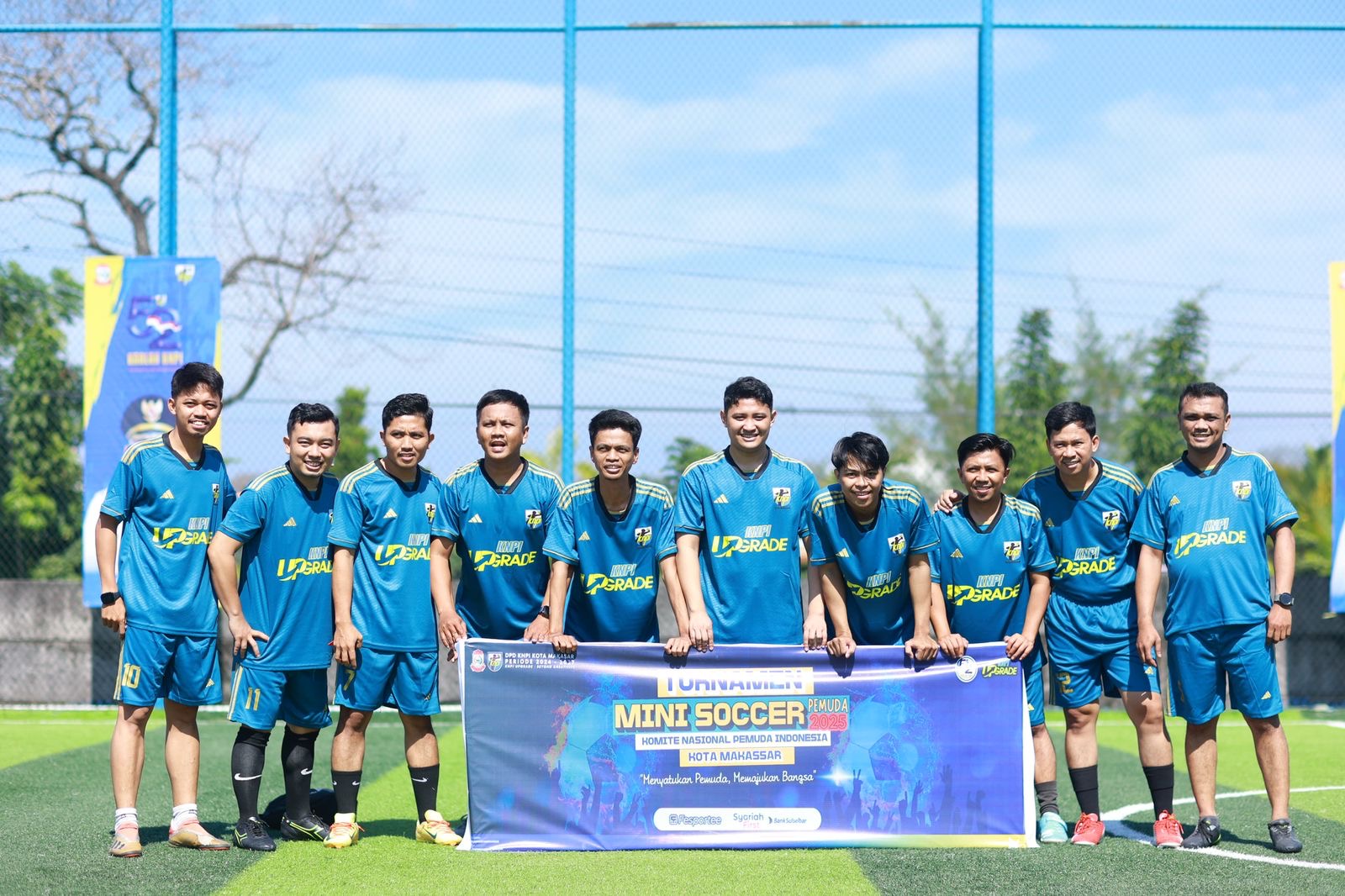 DPD KNPI Kota Makassar Gelar Turnamen Mini Soccer Jelang HUT Ke 52