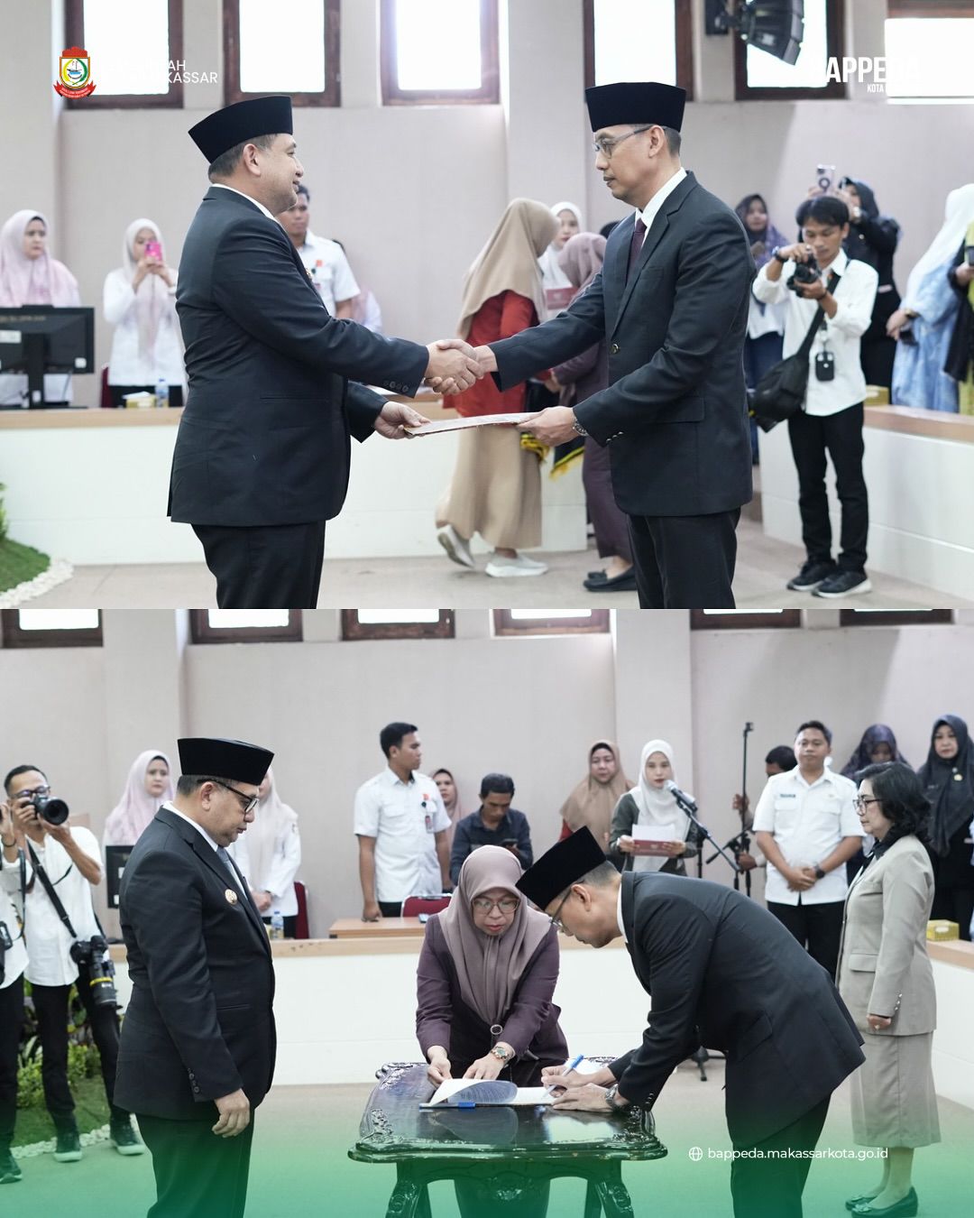 Bappeda Kota Makassar Ucapkan Selamat dan Sukses Atas Pelantikan Dr. Andi Zulkifly. S.STP. M.Si