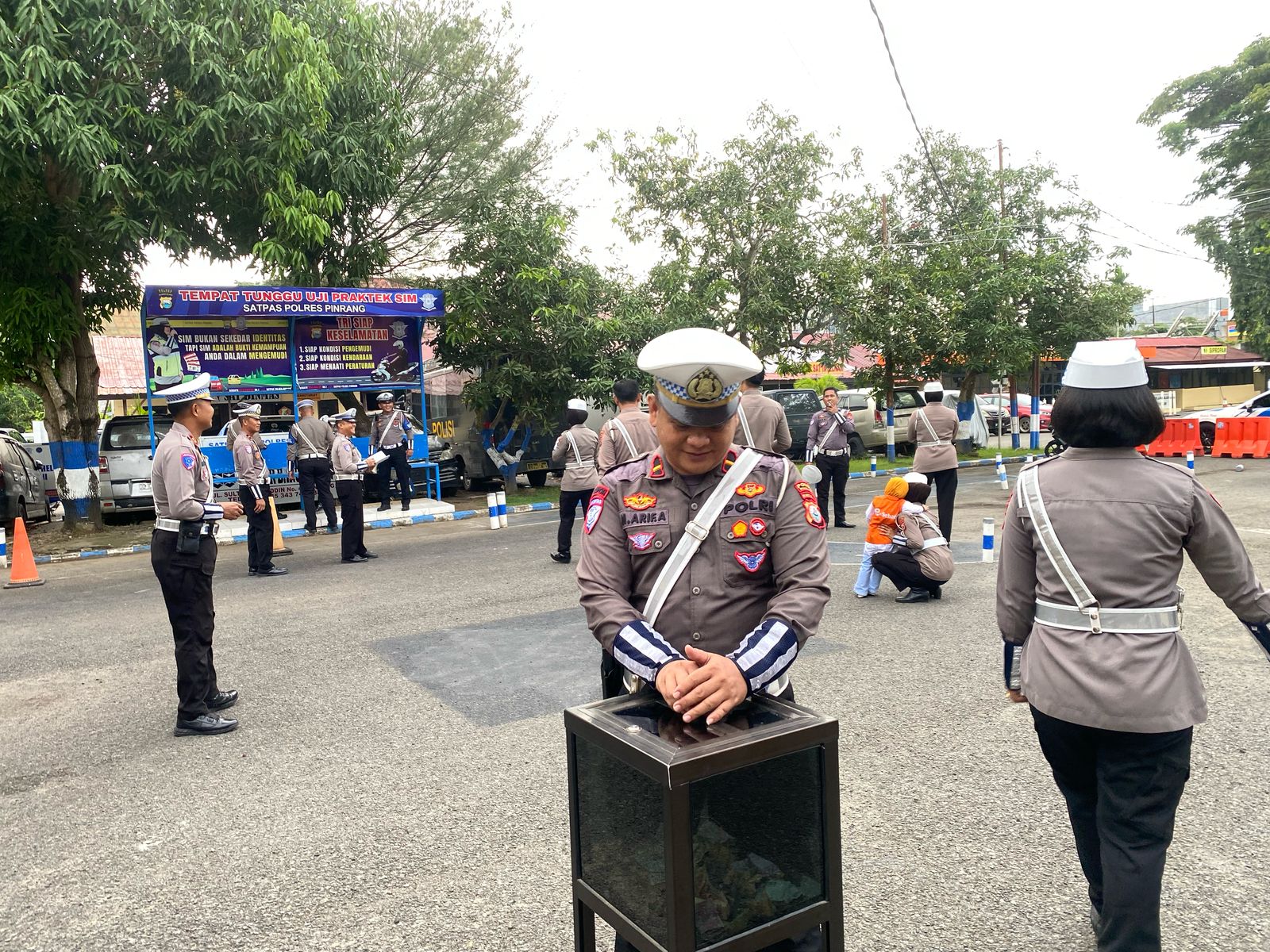 Terobosan Humanis Kasat Lantas Polres Pinrang: Sedekah Rutin untuk Kegiatan Sosial