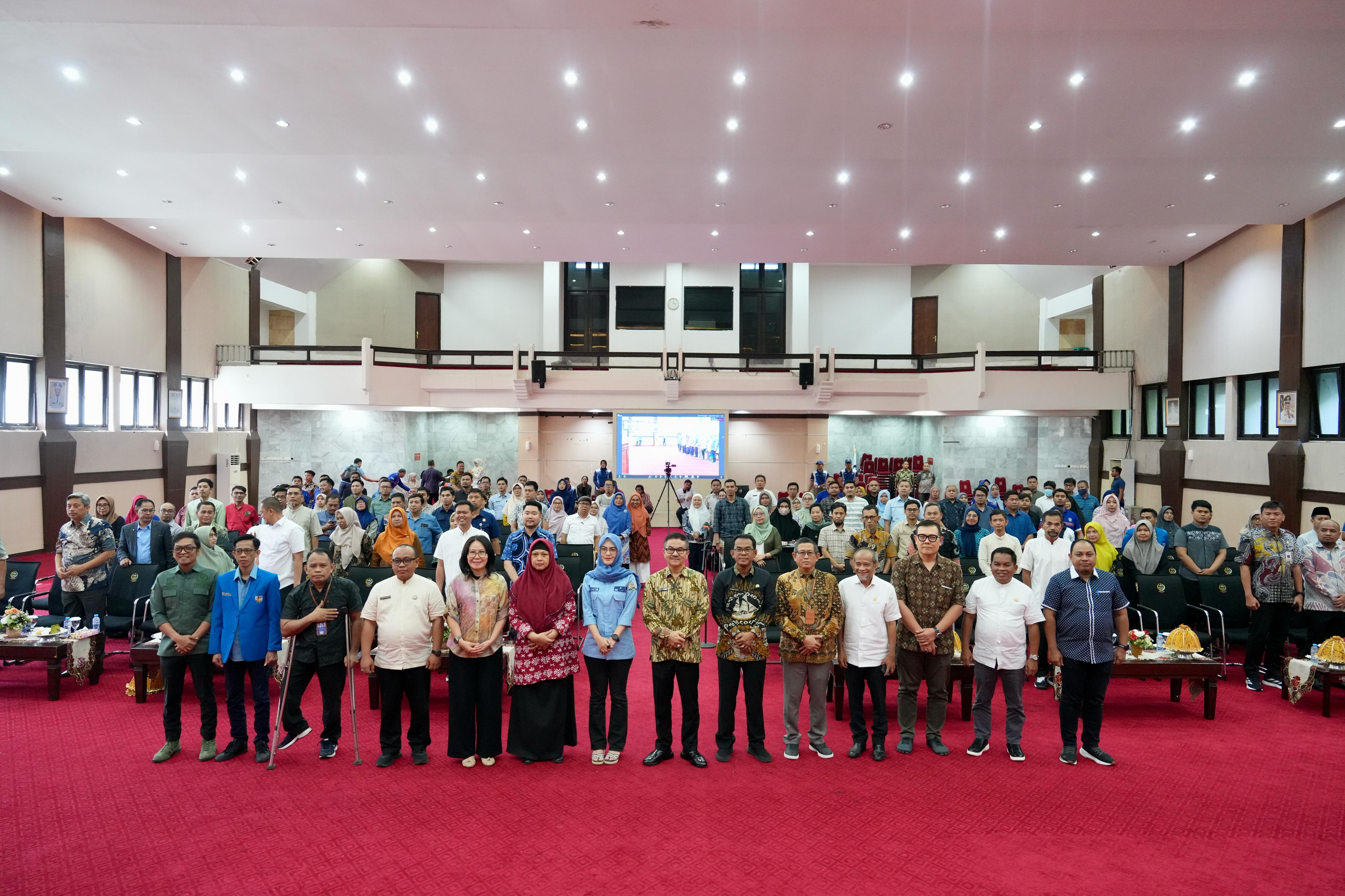 Buka Forum Konsultasi Publik RPJMD, Sekda Jufri Rahman Harap Uji Publik Untuk Samakan Persepsi