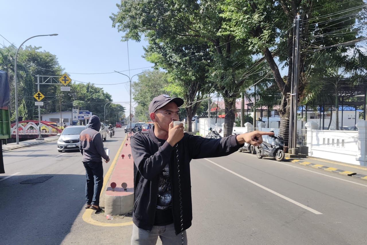 Aliansi Mahasiswa Pemuda Takalar Aksi Demonstrasi di Refleksi 100 Hari Kerja Bupati dan Wakil Bupati Takalar