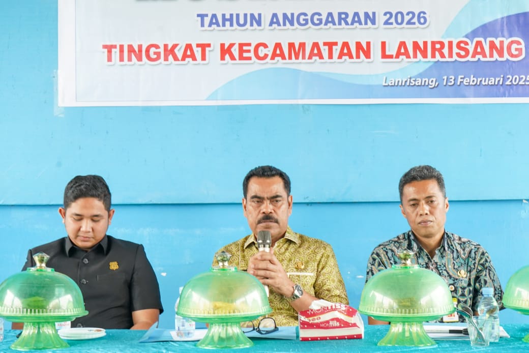 Andry Muliadi Hadiri Musrenbang di Kecamatan Lanrisang, Bahas Pembangunan Daerah