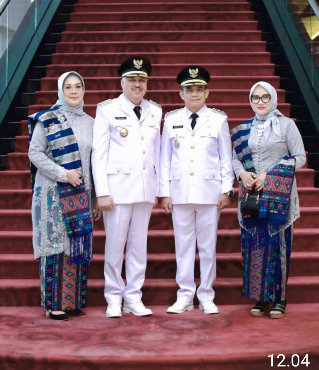 H.A.Irwan Hamid - Sudirman Bungi di Lantik di Istana Negara