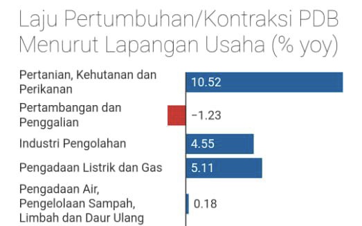 Data BPS: Produksi Pertanian Tumbuh Tertinggi pada Triwulan I 2025, Jadi Penopang Utama Ekonomi Nasional