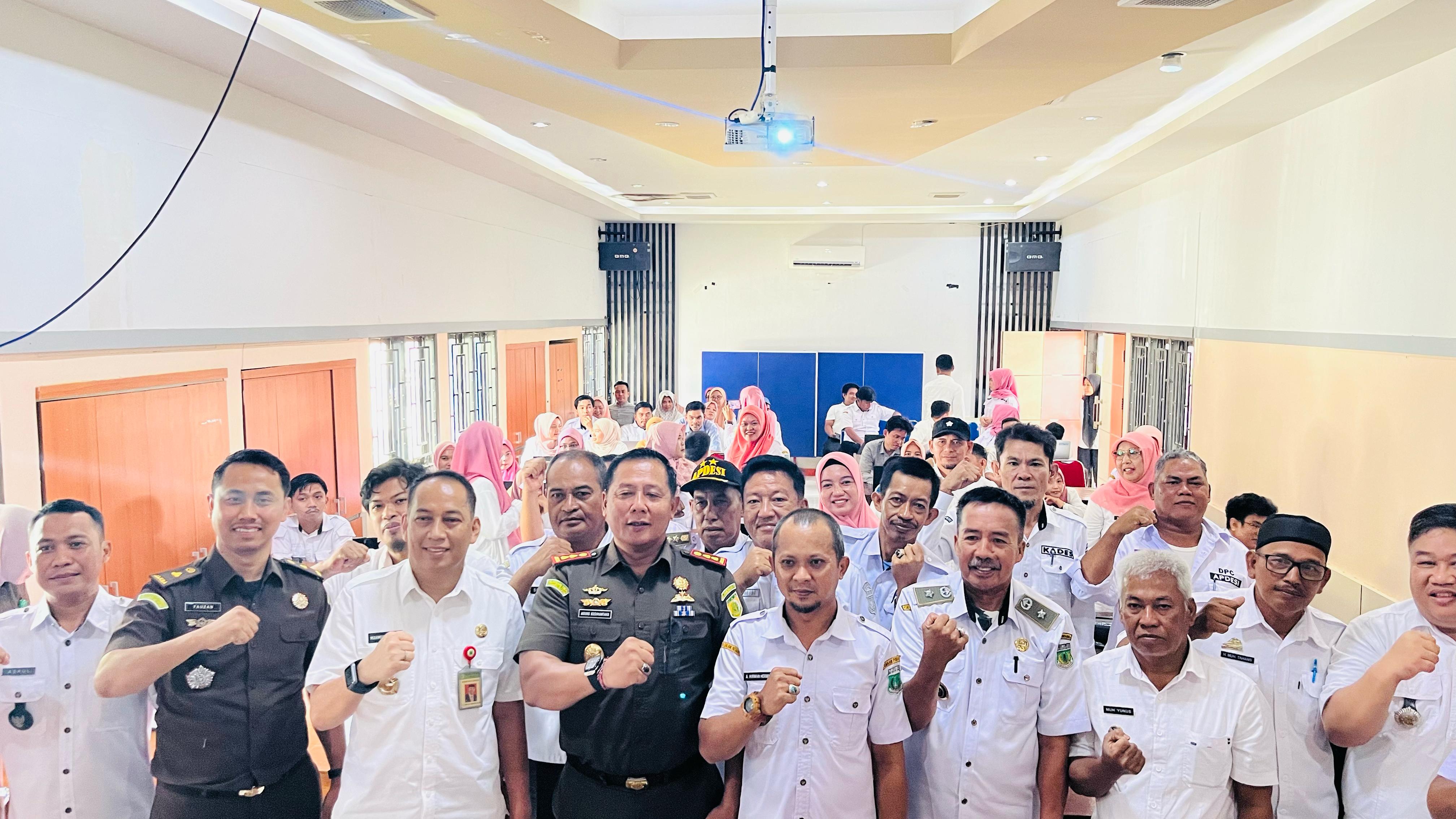 Kejaksaan Negeri Pinrang Gelar Pelatihan Aplikasi Real Time Monitoring Village Management Funding