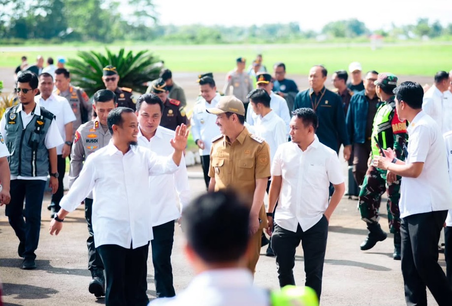 Korwil Sahabat Andalan Luwu Raya Dampingi Gubernur Sulsel Dalam Kunjungan Ke Palopo.
