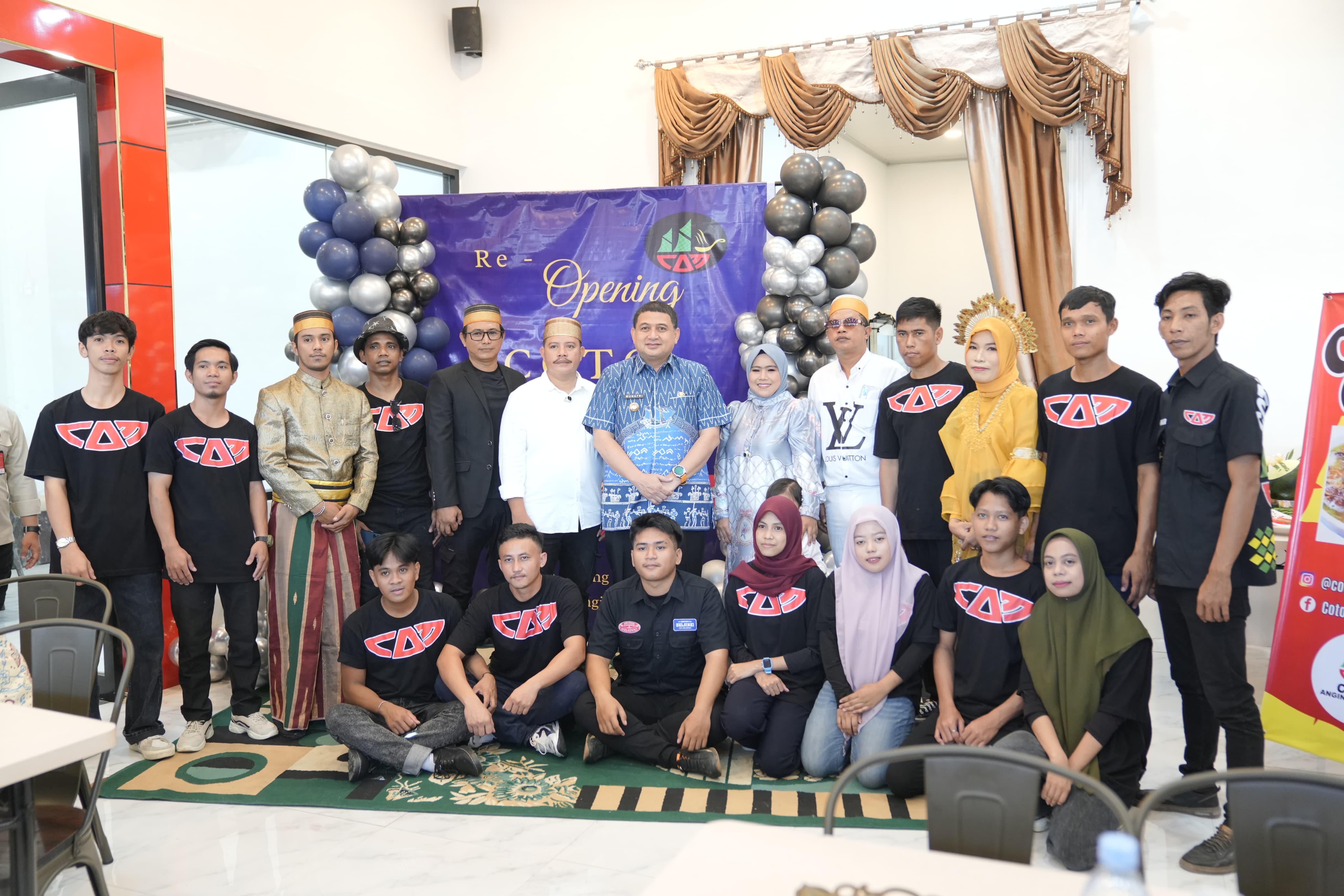 Coto Anging Mammiri I Hadir dengan Wajah Baru, Wali Kota Munafri Harap Bangkitkan Ekonomi Rakyat