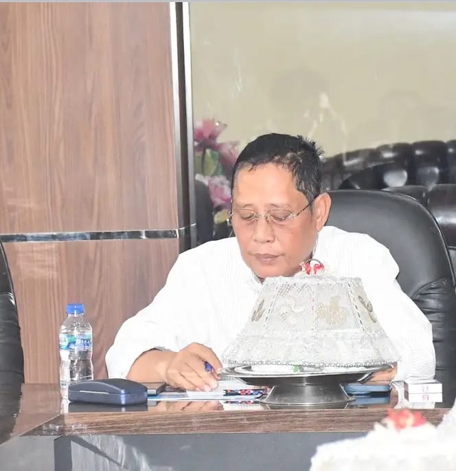 Ketua DPRD Pinrang Bahas Persiapan Penyampaian Pidato Sambutan Bupati dan Wakil Bupati Terpilih