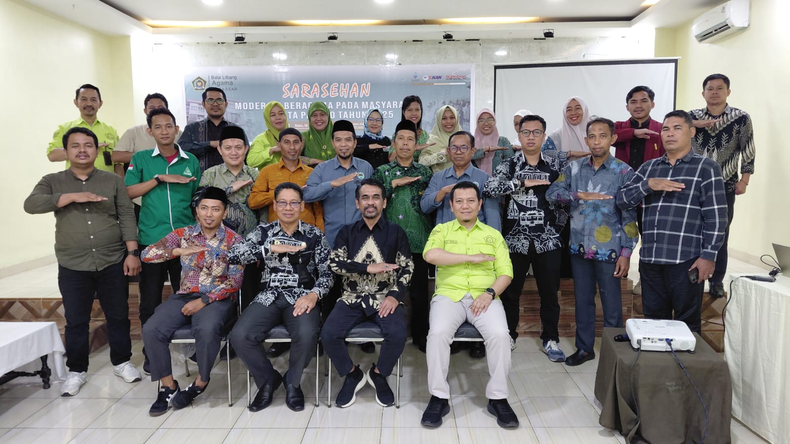 Balai Litbang Kemenag Kota Makassar Gelar Sarasehan Moderasi Beragama di Kota Palopo