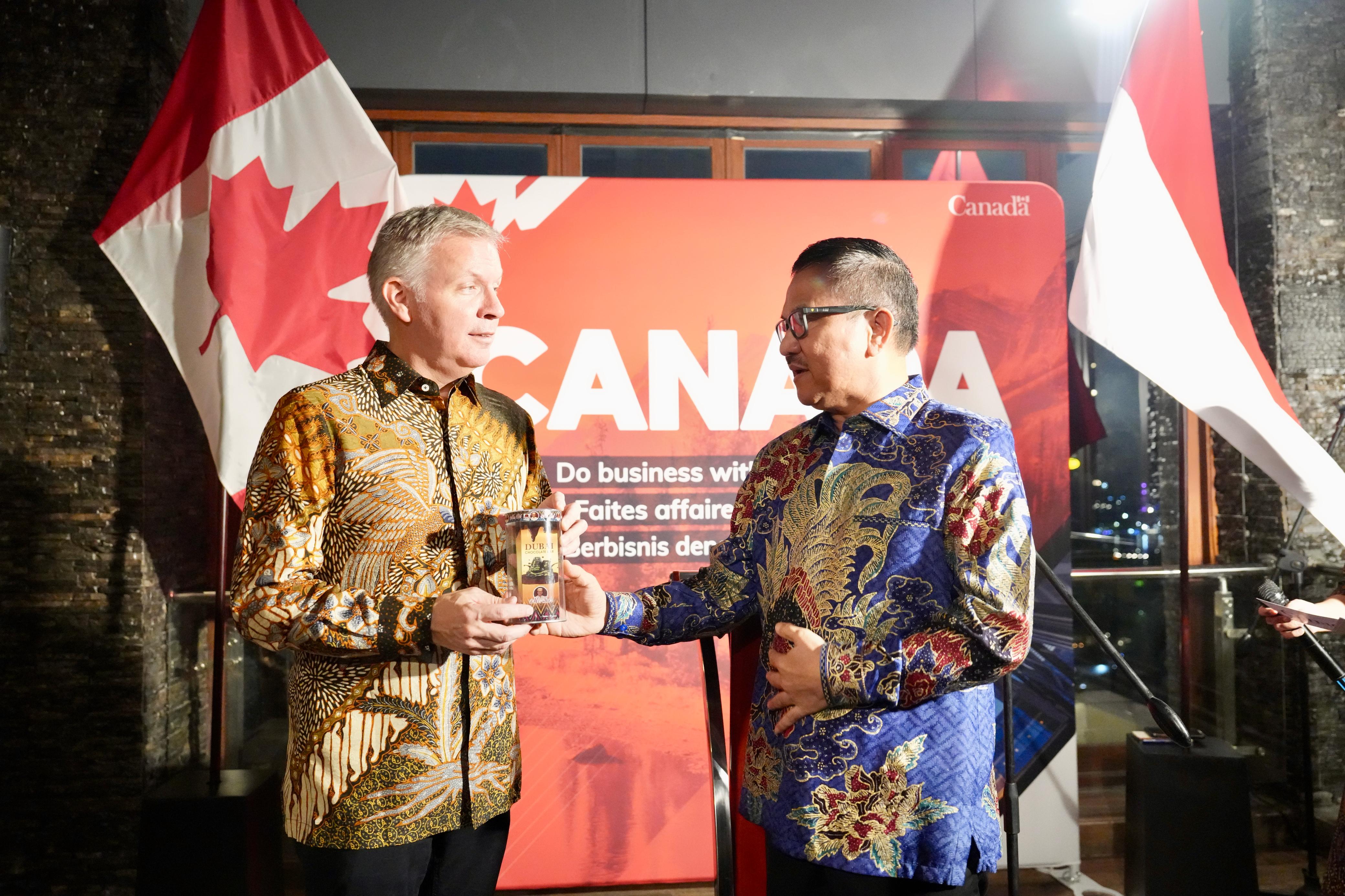 Hadiri Dinner Dubes Kanada, Sekda Jufri Rahman Dorong Investasi Kanada di Sulsel