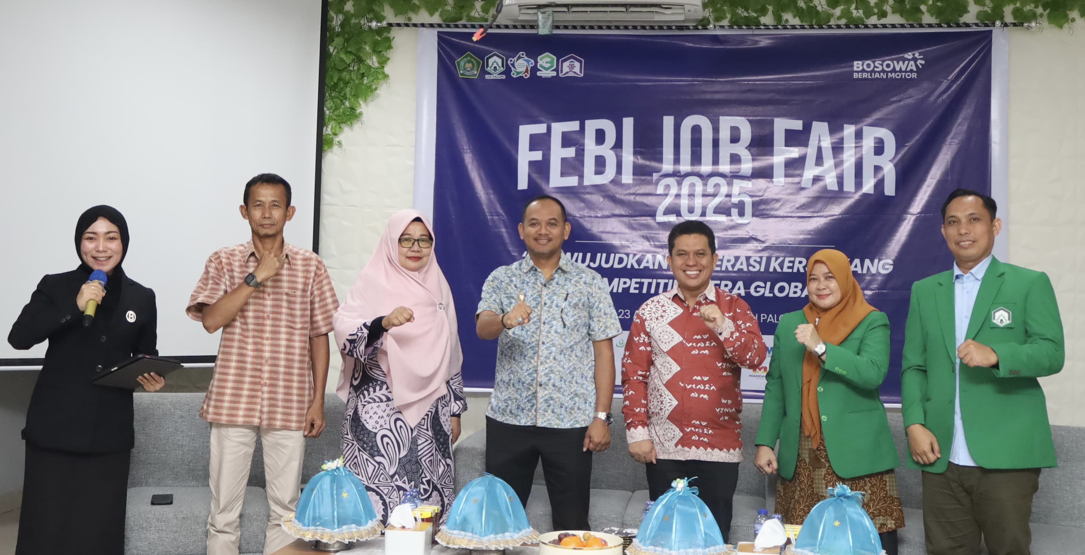 Wakil Wali Kota Palopo Resmi Membuka FEBI Job Fair Tahun 2025