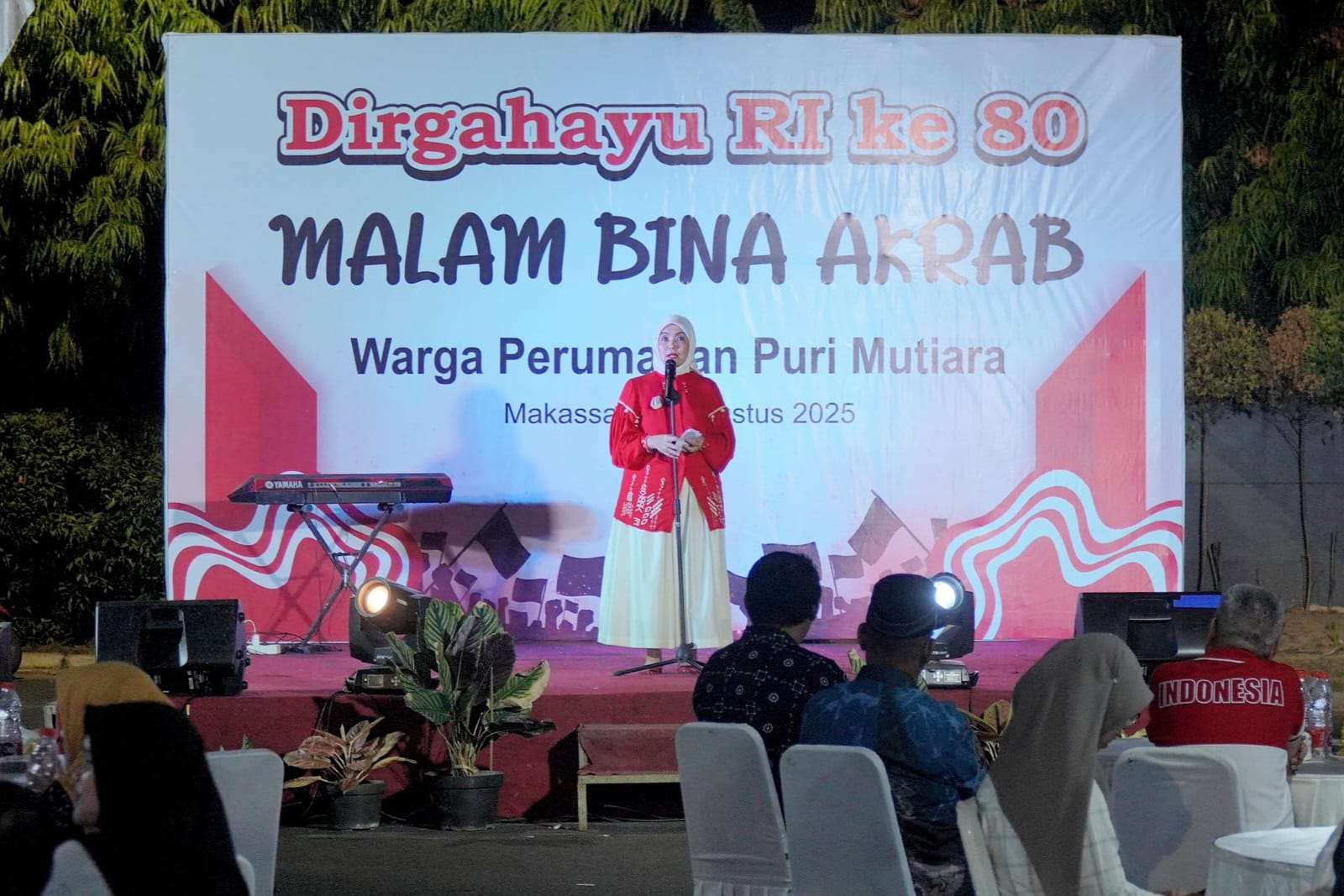 Wakil Wali Kota Makassar Aliyah Mustika Ilham Hadiri Malam Bina Akrab Warga Puri Mutiara