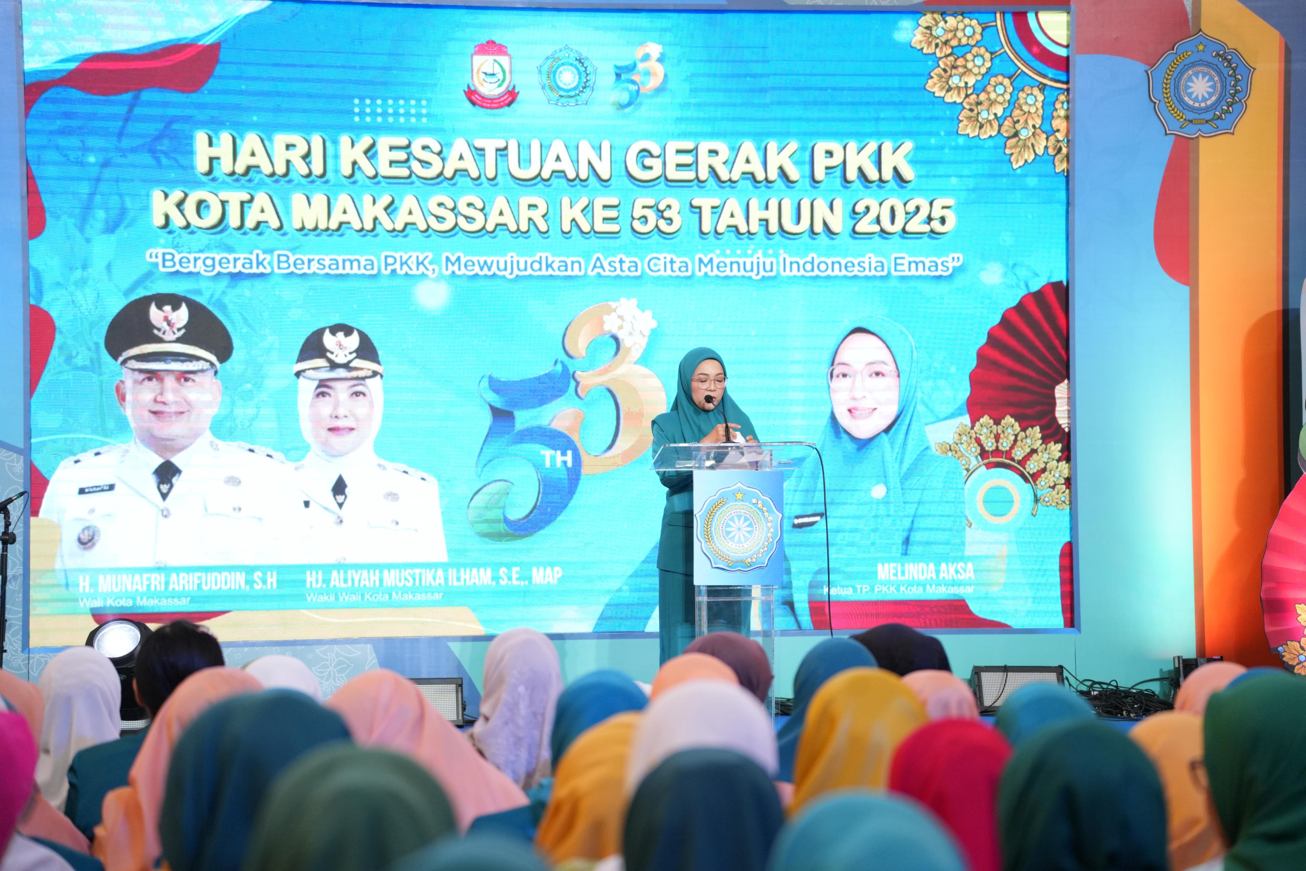 Ketua TP PKK Provinsi Apresiasi Inovasi Kegiatan Gebyar PKK HKG 