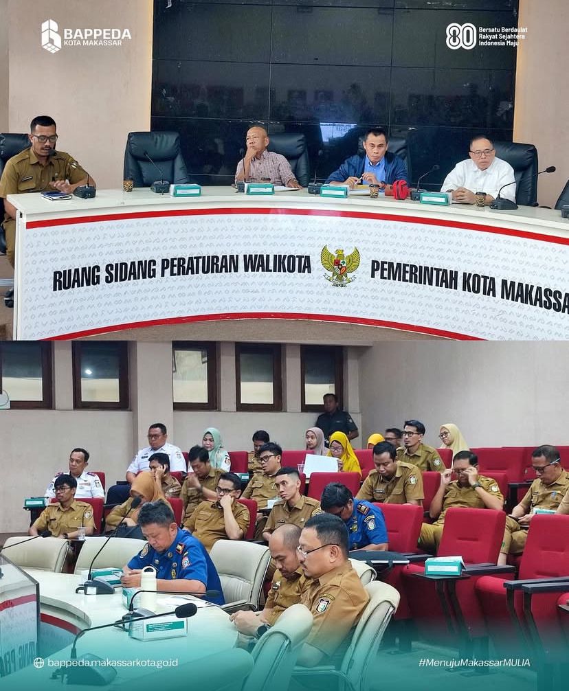 Bappeda Makassar Kembali Menggelar Rapat Penajaman Program Prioritas Kepala Daerah Tahun 2025-2029