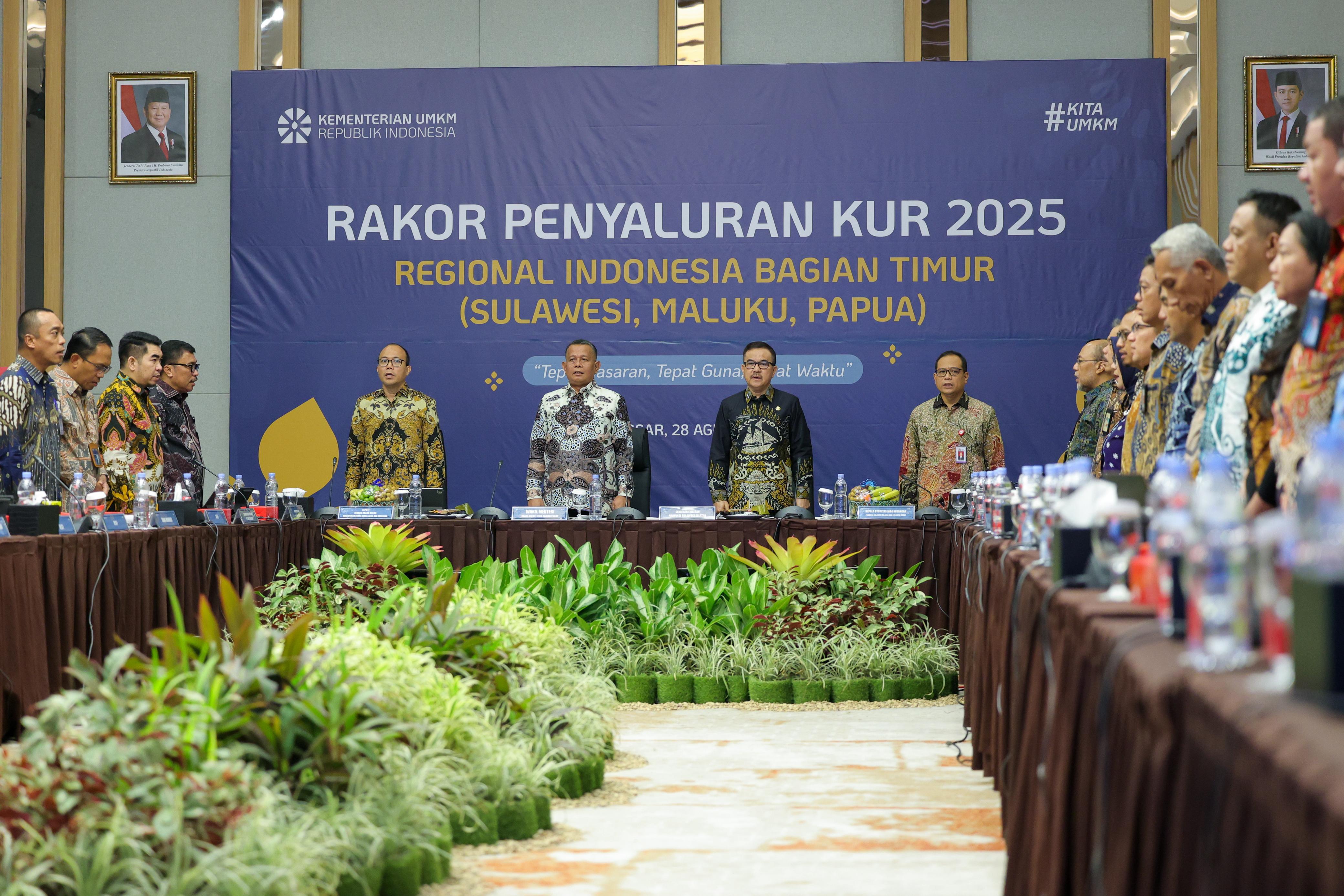 Kementerian UMKM Tekankan KUR Sektor Produksi Indonesia Timur Perlu Ditingkatkan