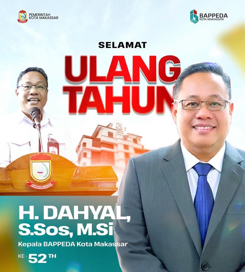 Tim Bappeda Ucapkan Selamat Ulang Tahun Kepada Kepala Bappeda