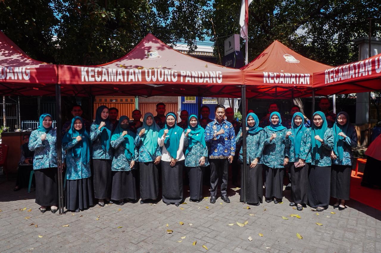 Ketua TP PKK Makassar Ajak Jajaran Pemerintahan Kecamatan Ujung Pandang Kawal Pengelolaan Sampah