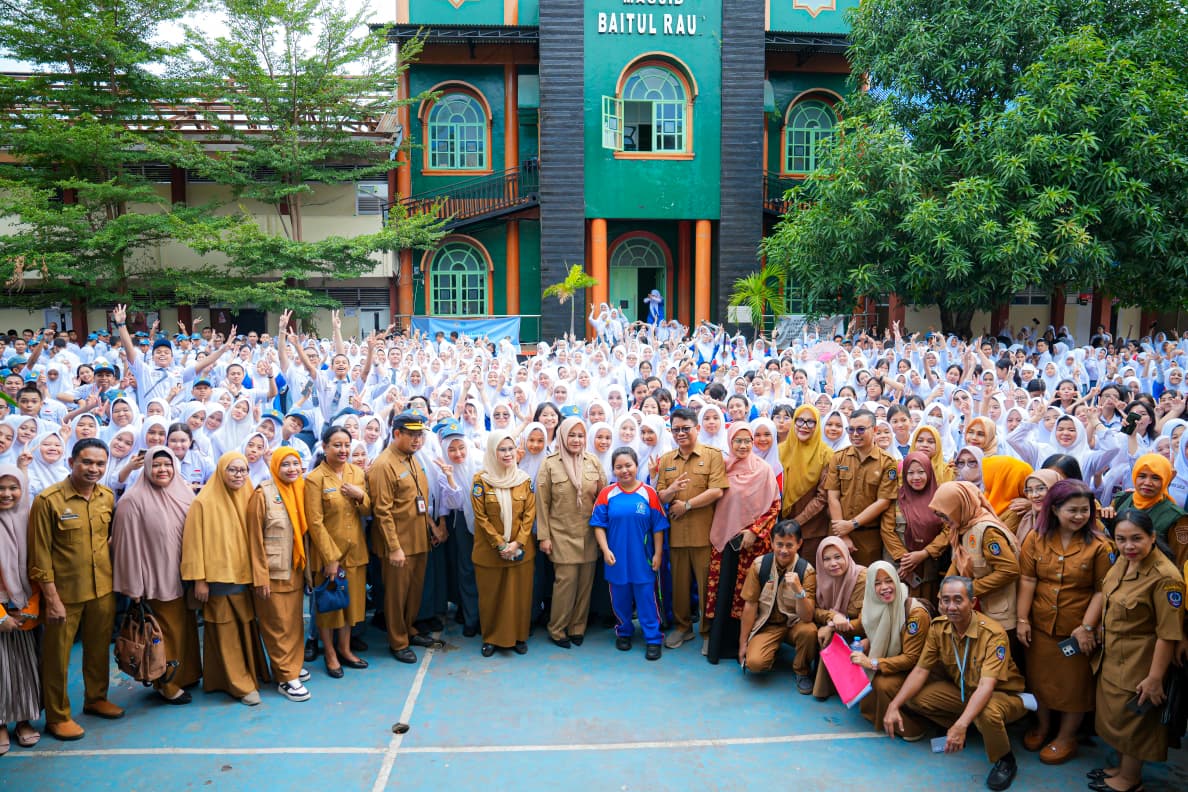 Wagub Sulsel Edukasi Siswa soal Kesehatan dan Bahaya Narkoba