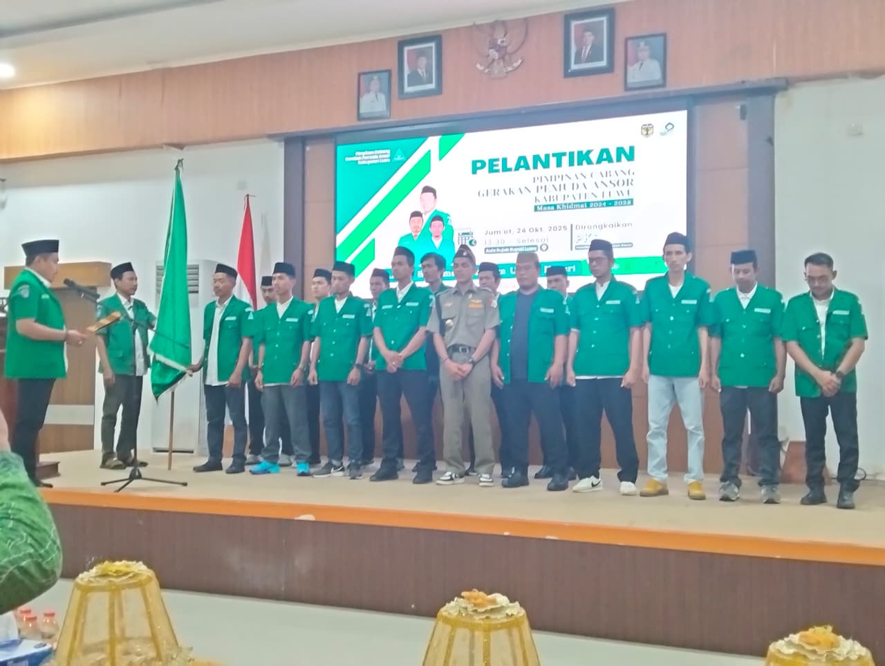 PC GP Ansor Kab. Luwu Resmi Dilantik: Bangkit Bersama, Berkarya untuk Negeri