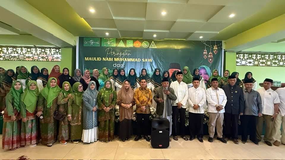 Bupati Hadiri Maulid Akbar dan Pengukuhan MWC Muslimat NU Se-Tana Toraja