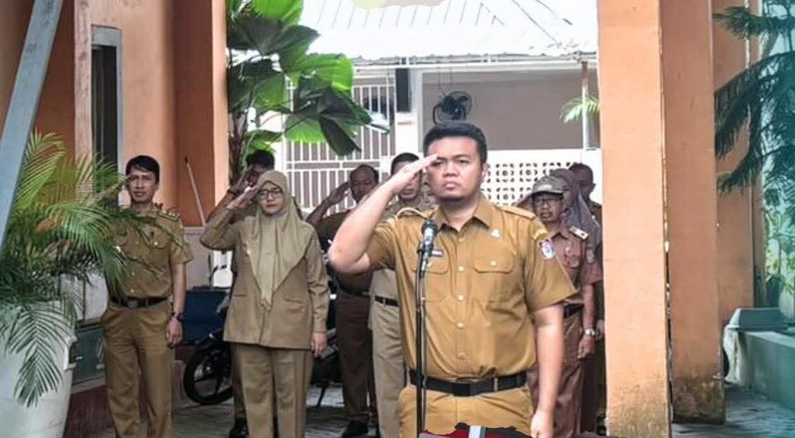 Giat Apel Pagi Lingkup Pemerintah Kecamatan Tamalanrea: Wujudkan Disiplin dan Kekompakan ASN