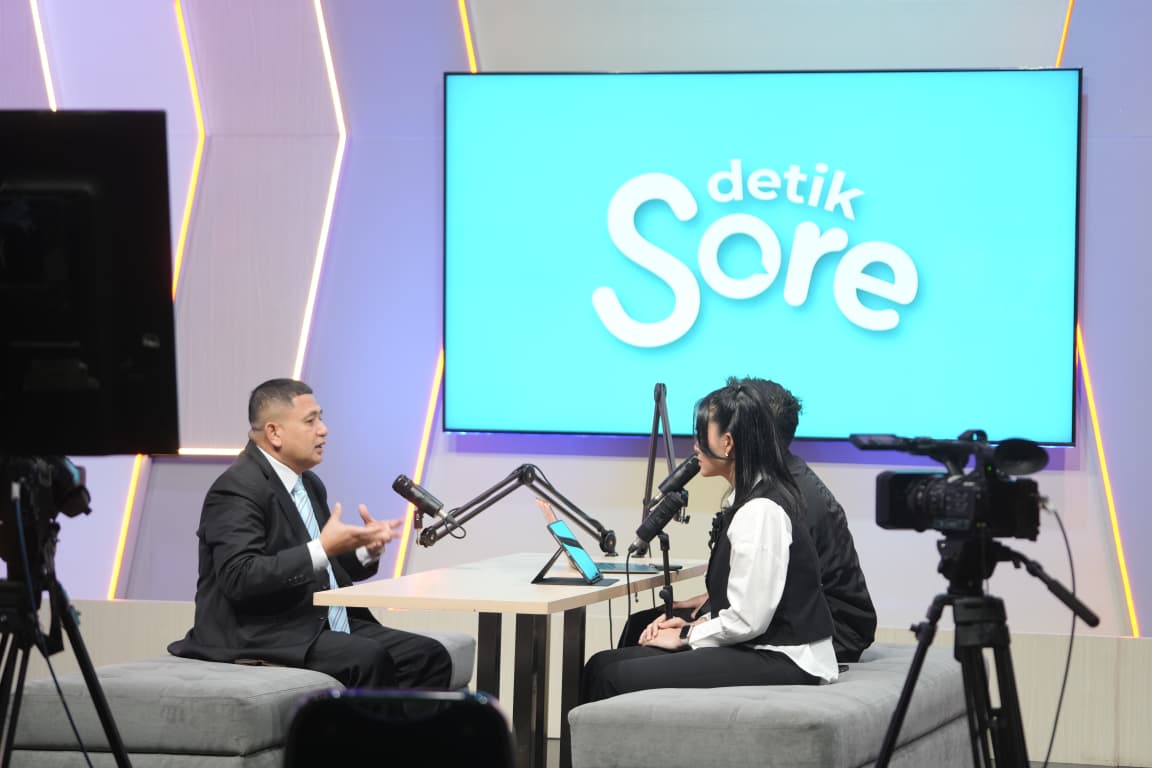 Munafri Ungkap Visi Makassar Kota Inklusif di Podcast DetikSore