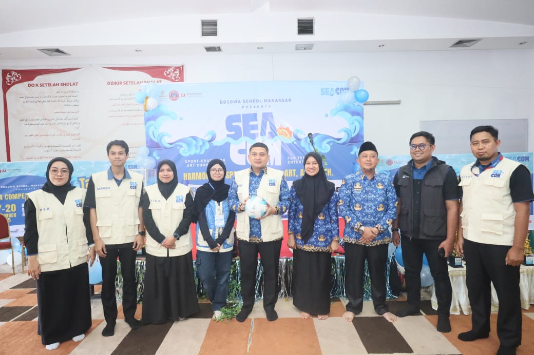 Munafri Tekankan Sportivitas di Pembukaan SEA Competition 2025 Bosowa School