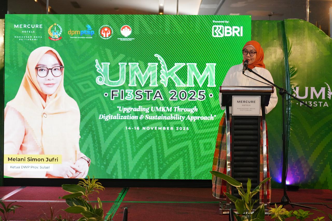 UMKM Fiesta 2025 Resmi Dibuka, DWP Sulsel Siap Majukan Produk Lokal