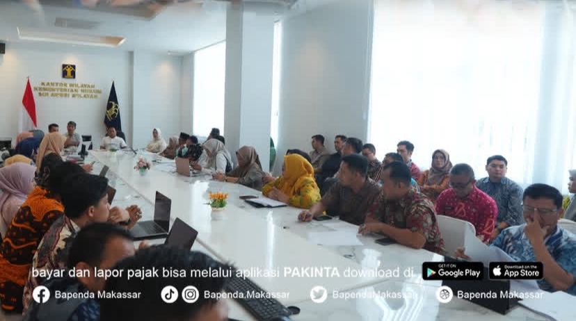 Bapenda Makassar Hadiri Rapat Pembahasan Rancangan Perda Tentang Pengelolaan Parkir