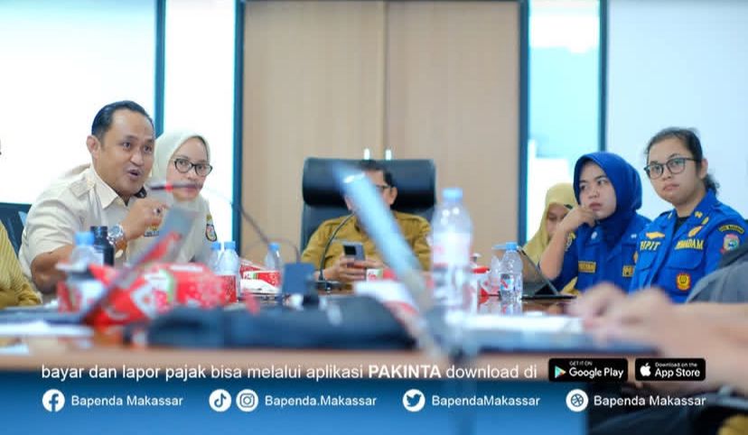 Bapenda Kota Makassar Hadiri Rapat Uji Konsekuensi Informasi Dikecualikan di Dinas Komunikasi dan Informatika