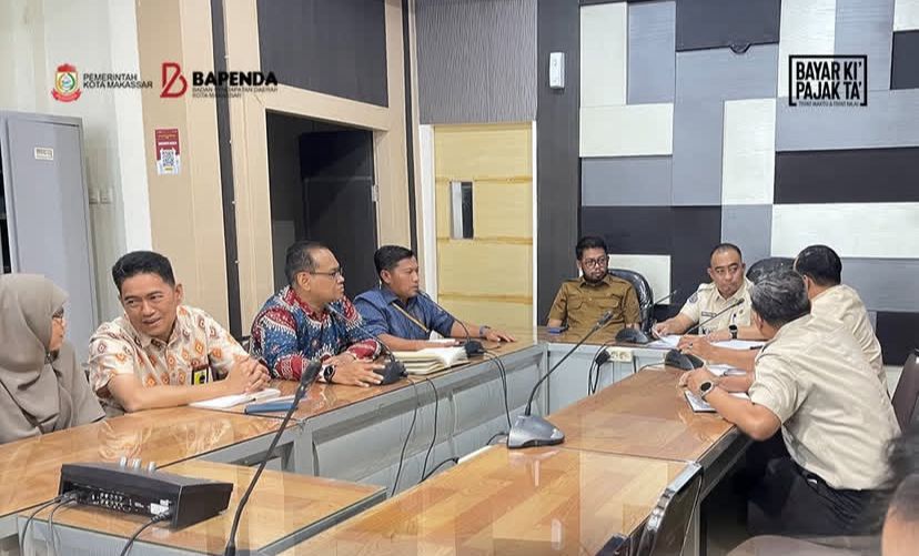 Bapenda Gelar Rapat Kerja Sama, Bahas Optimalisasi Pemungutan Pajak di Kota Makassar