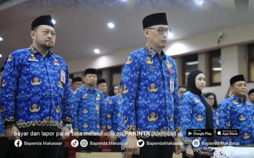 Kepala Bapenda Andi Asminullah Hadiri Pengukuhan PAW DP KORPRI Kota Makassar