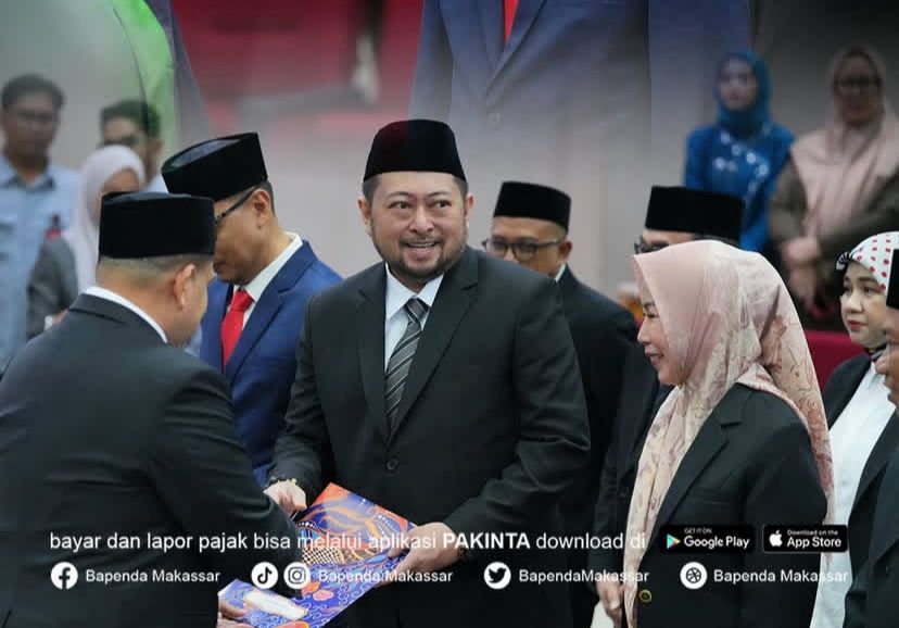 Kepala Bapenda di Lantik Sebagai Ketua Dewan Pengawas Perumda Parkir