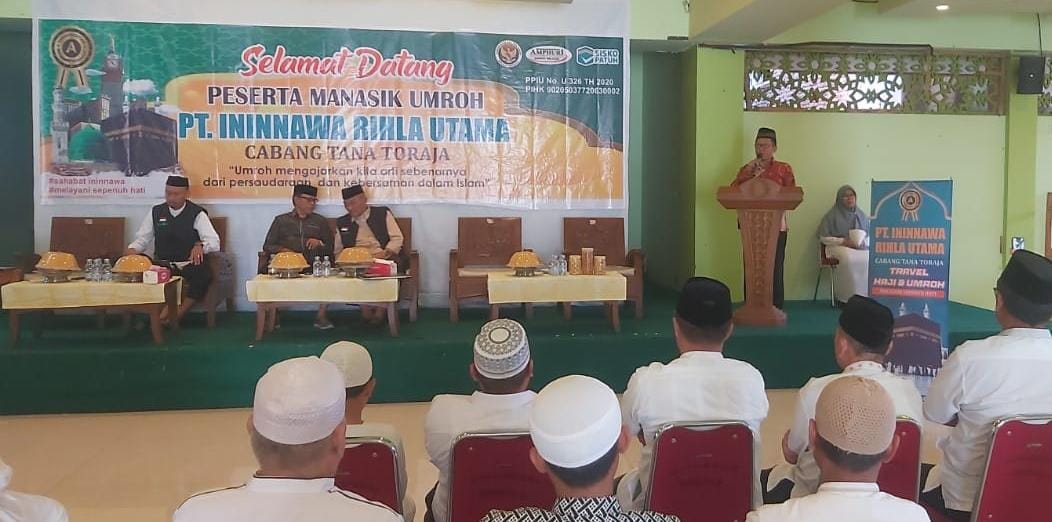 Kemenhaj Tana Toraja Resmi Buka Manasik Umrah PT Ininnawa Rihla Utama