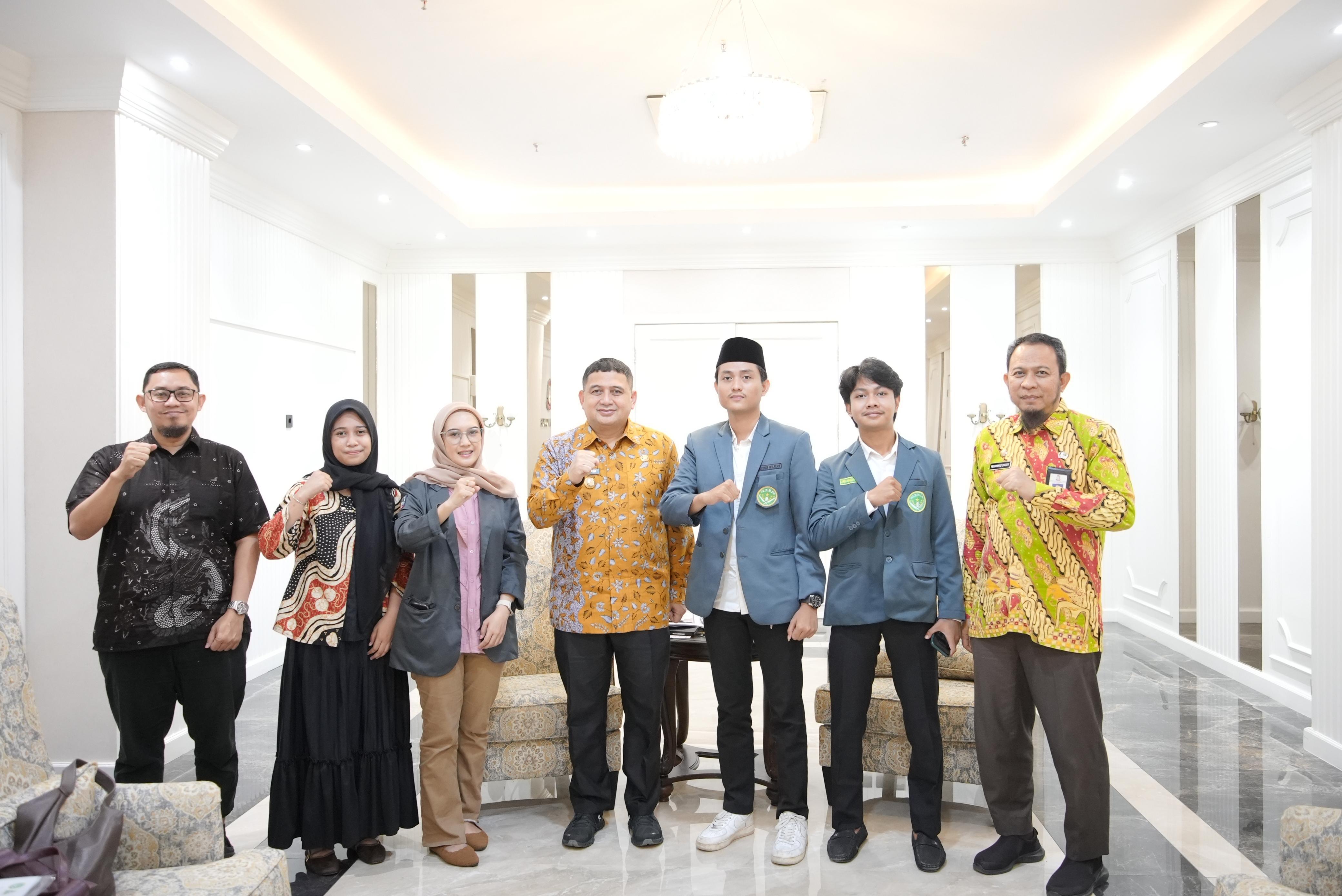 Jelang Pelantikan, PW IPNU dan IPPNU Sulsel Audiensi dengan Wali Kota Makassar