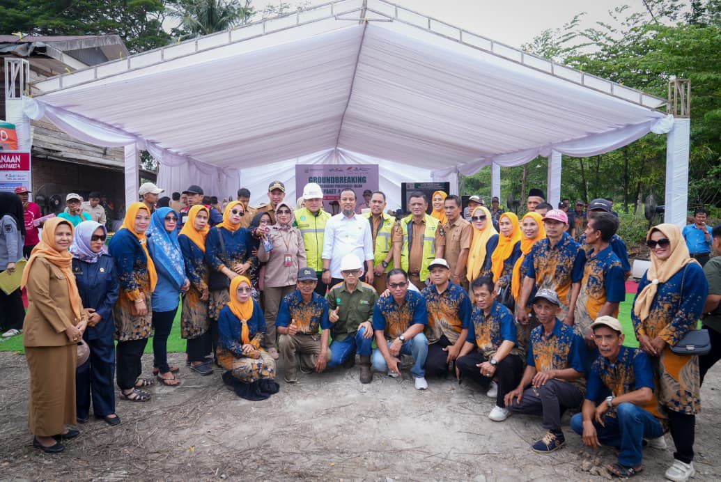 Gubernur Sulsel Groundbreaking Paket 4 MYC Konektivitas Jalan di Wajo, Soppeng, Barru, Sidrap dan Bone
