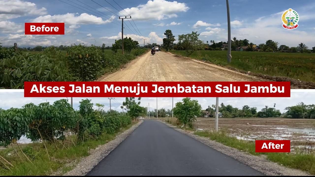 Bankeu Pemprov Sulsel, Ruas Jalan Prioritas di Luwu Rampung 100 Persen